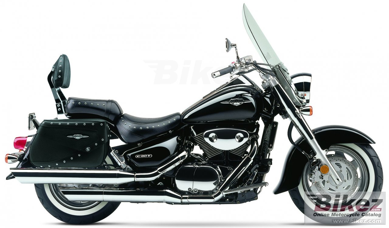 Big Suzuki boulevard c90 black picture and wallpaper from Bikez.com